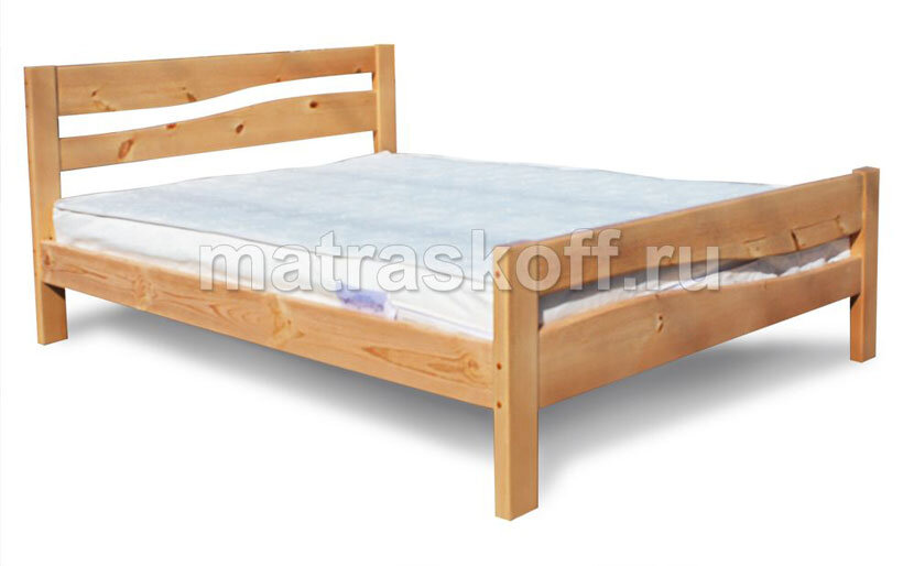 Кровать «Карина 1» из массива дерева 
